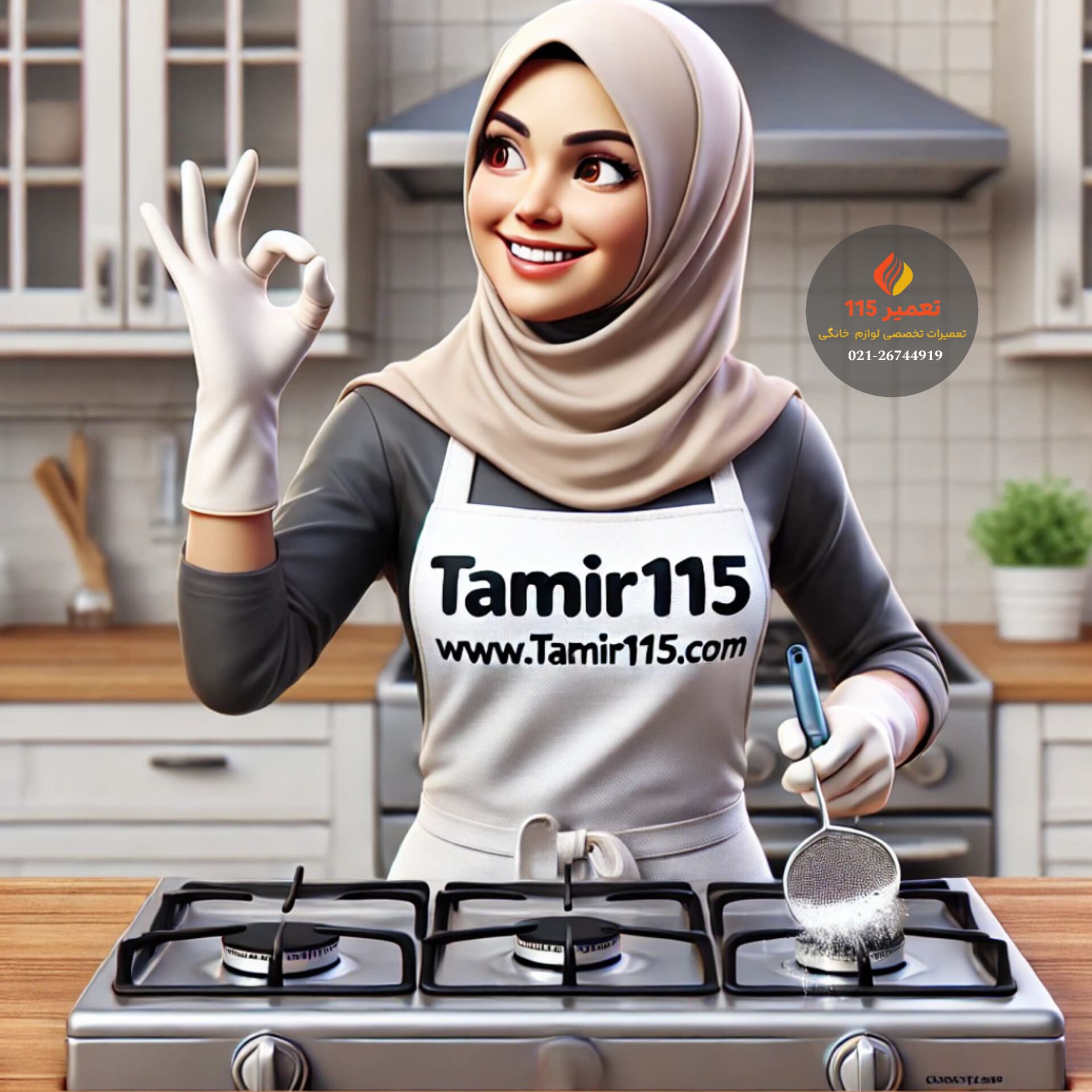 تعمیر اجاق گاز