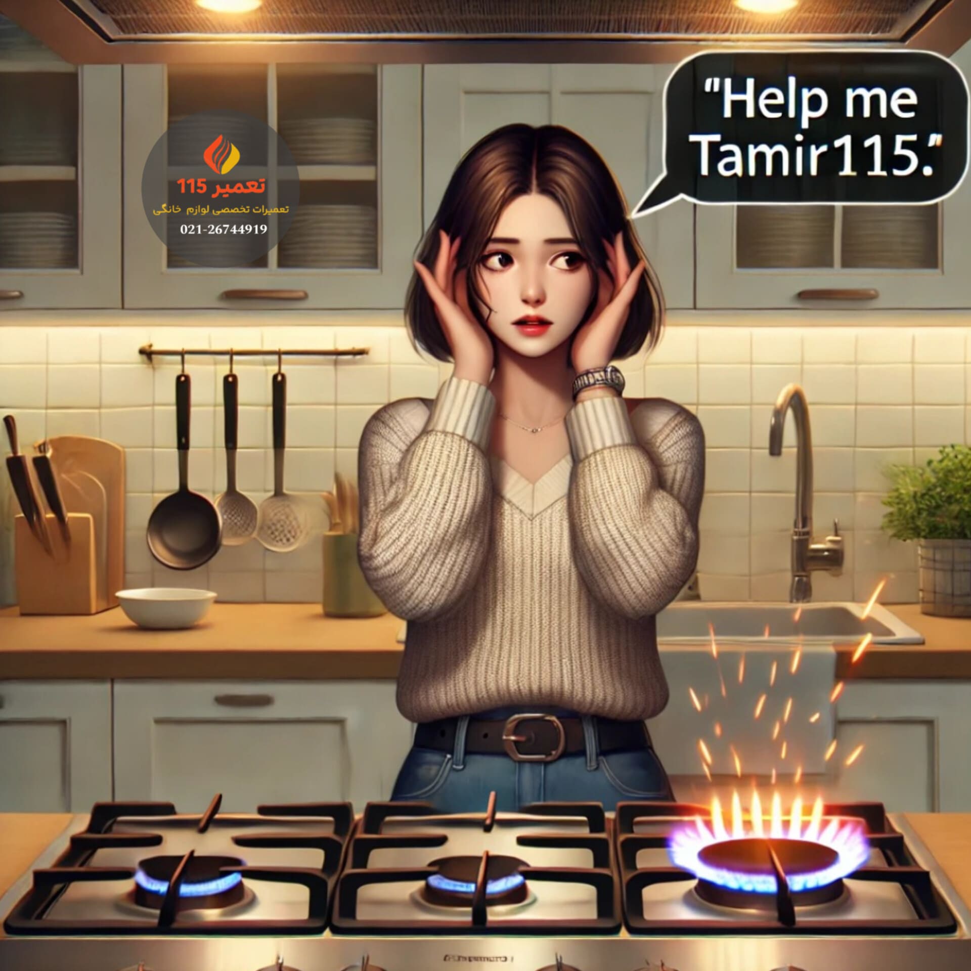 رایج ترین مشکلات اجاق گاز