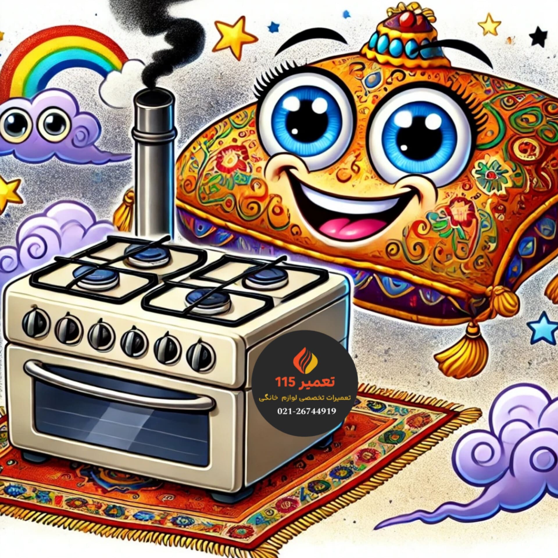 مشکلات رایج اجاق گاز