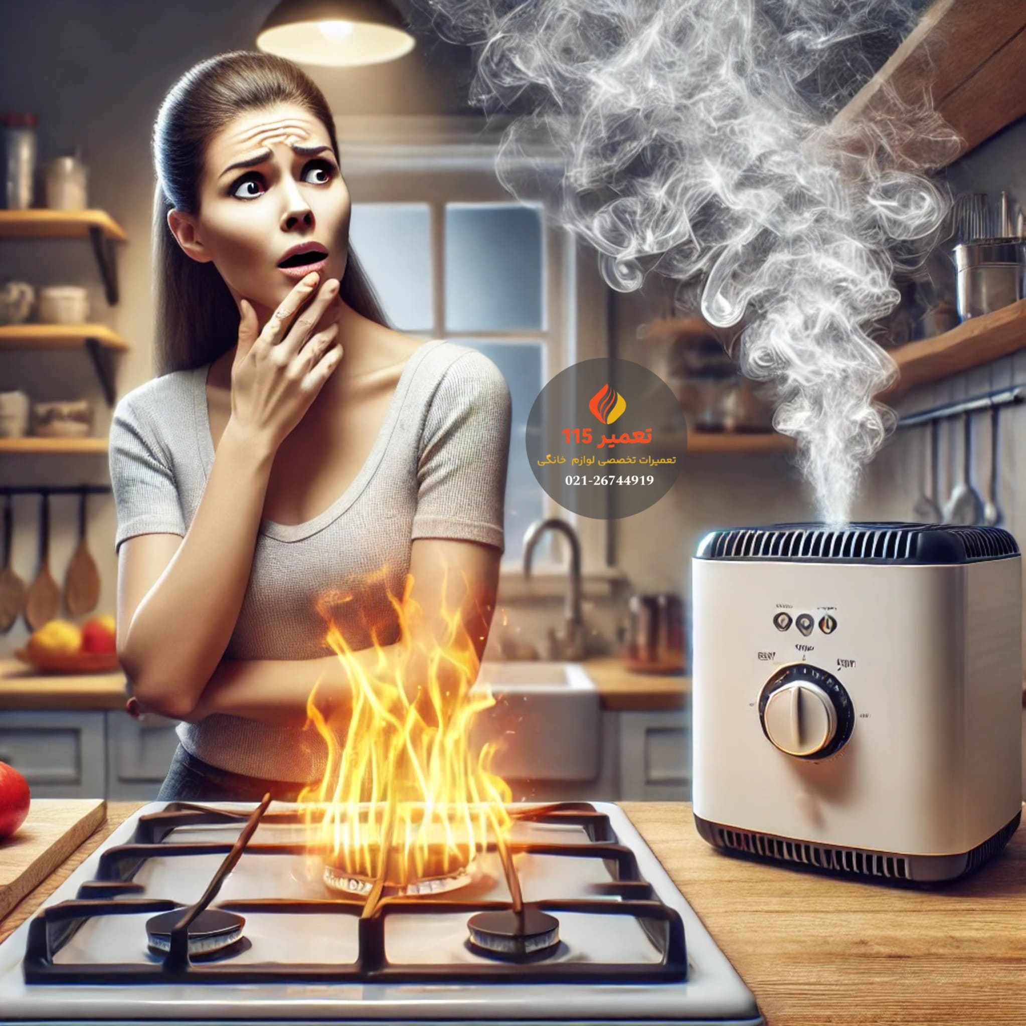 دستگاه بخور و شعله قرمز: چی به چیه؟