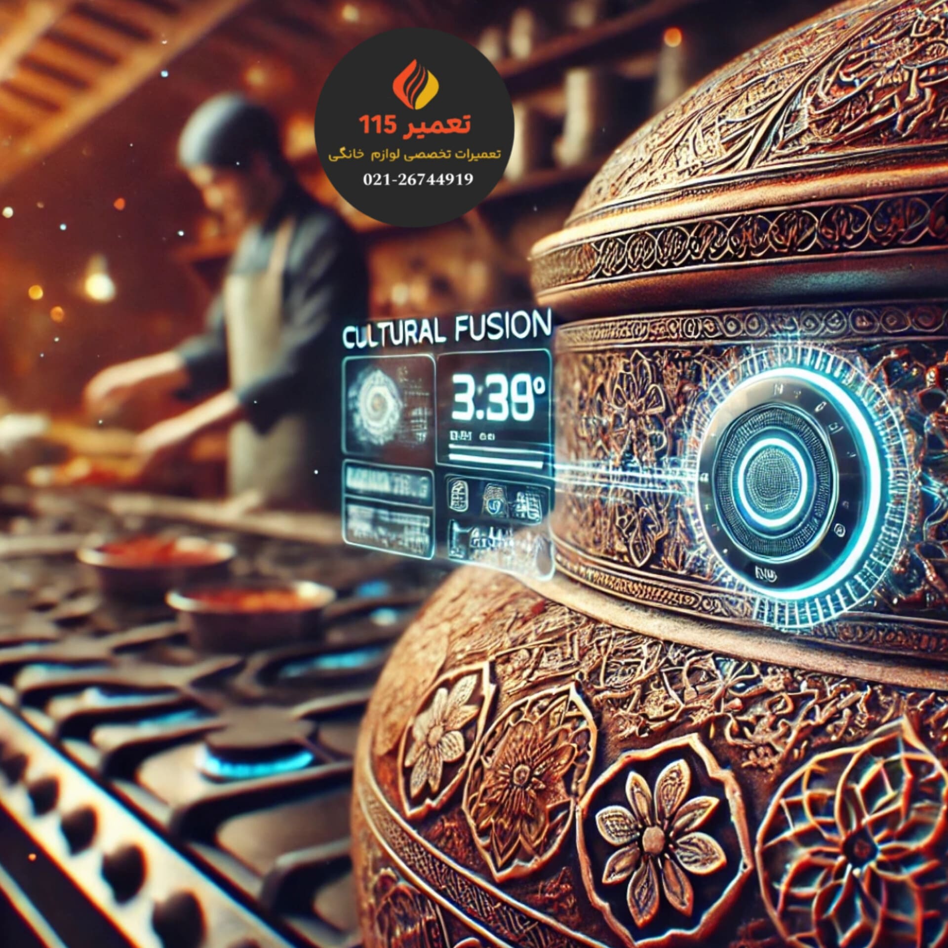 اجاق گاز در فرهنگ آسیایی