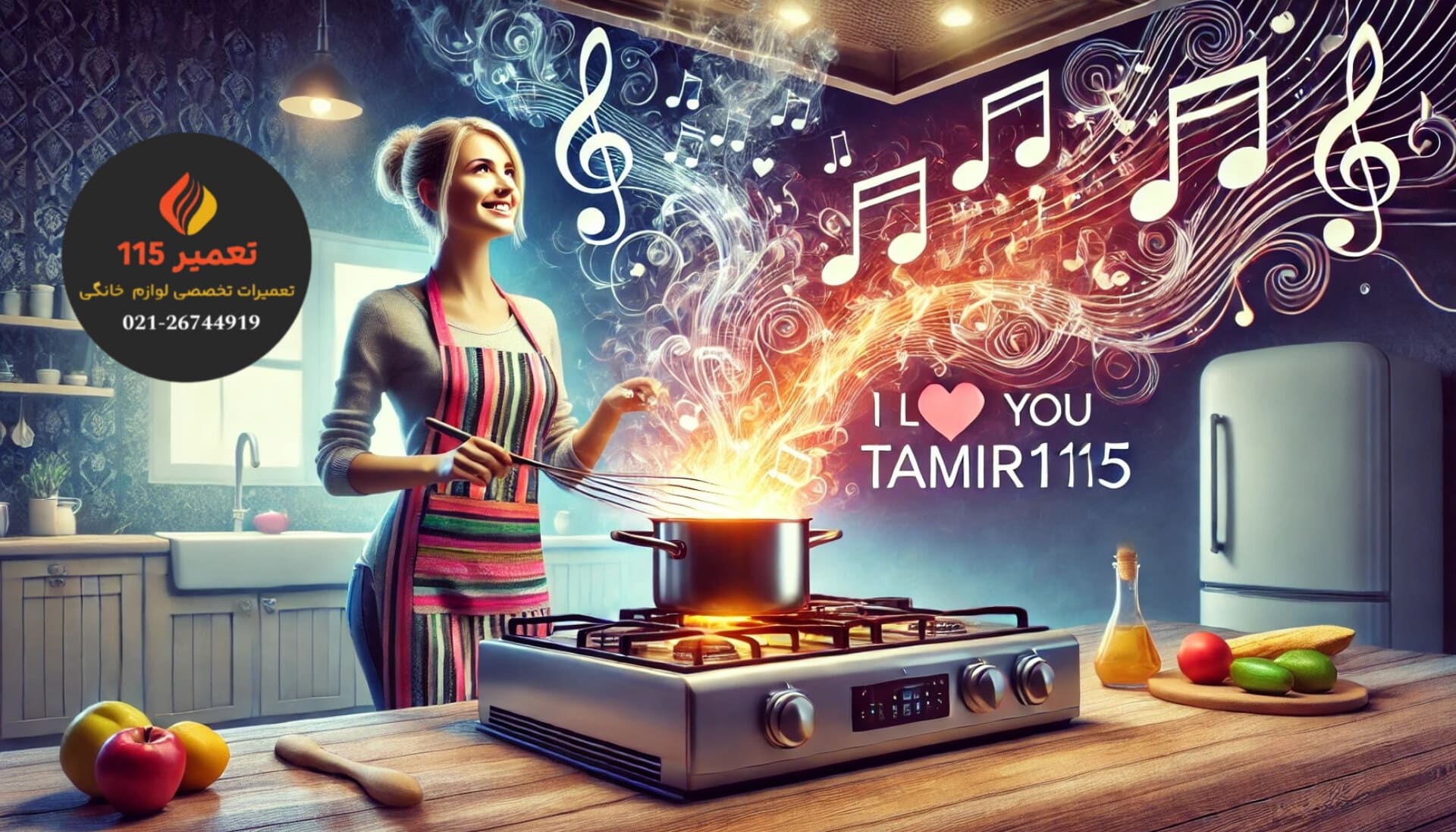 چطوری مشکلات ولوم اجاق گاز رو حل کنیم