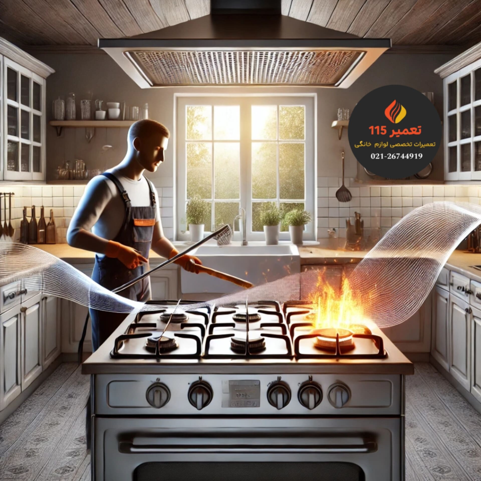 نکات پیشگیری از بوی بد گاز رومیزی