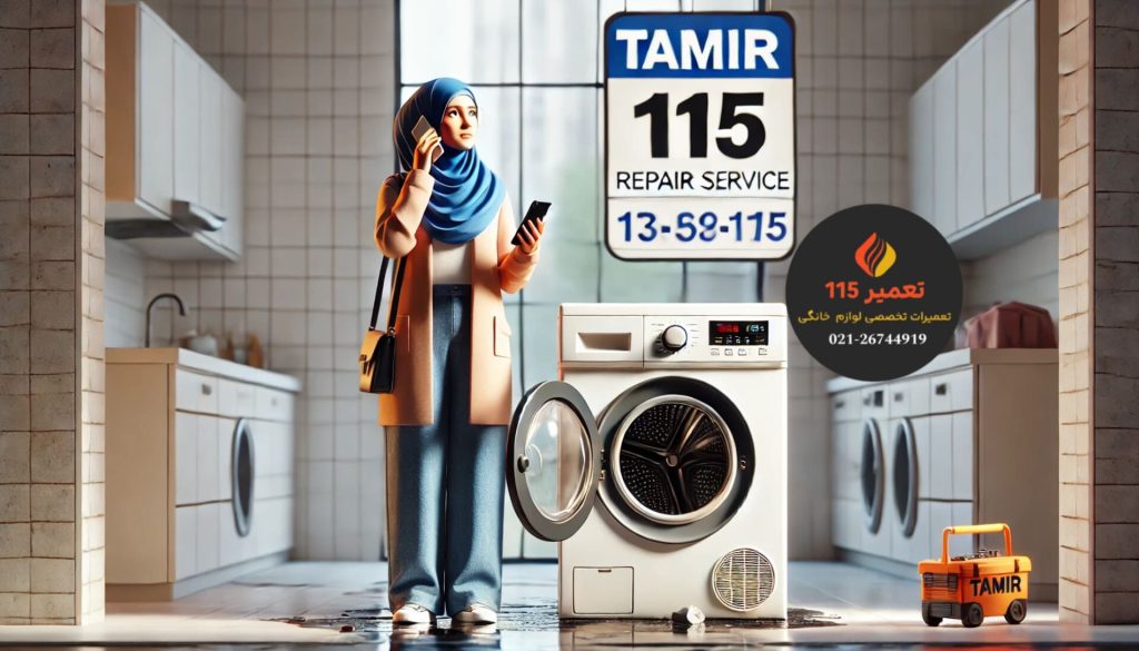 تعمیر ماشین لباسشویی در منزل