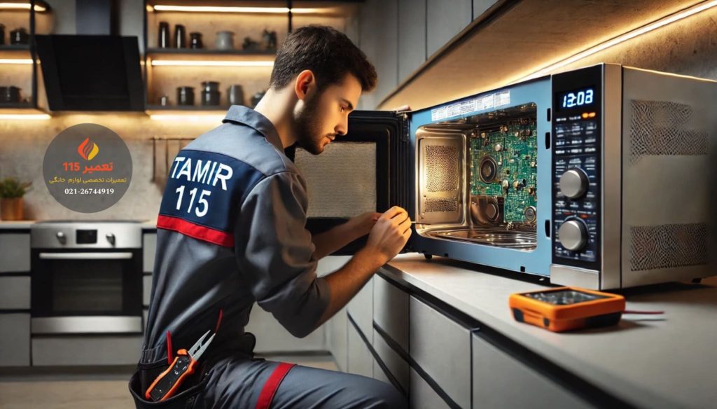 تعمیر و تست مگنترون مایکروفر