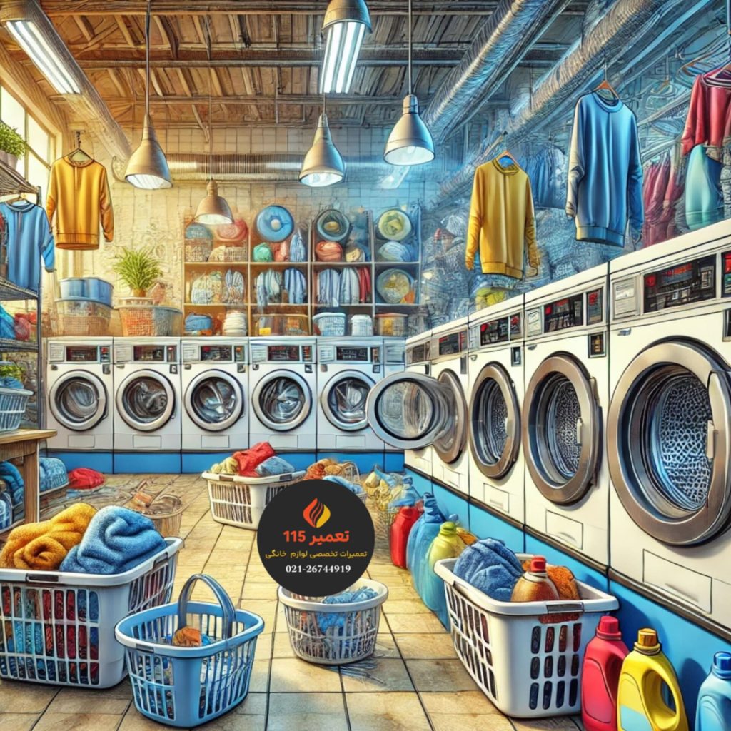 آموزش تعمیرات ماشین لباسشویی