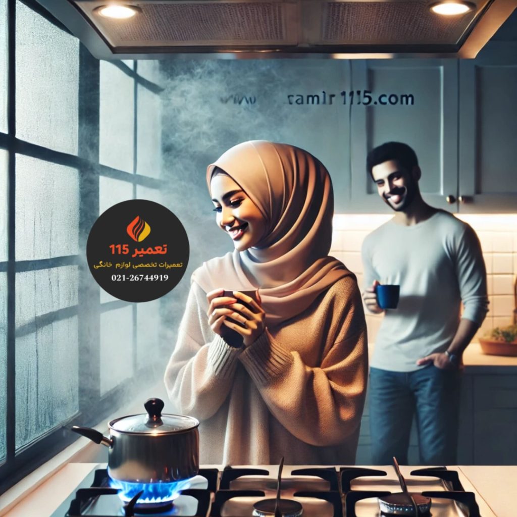 تعمیر اجاق گاز در خاک سفید تهران