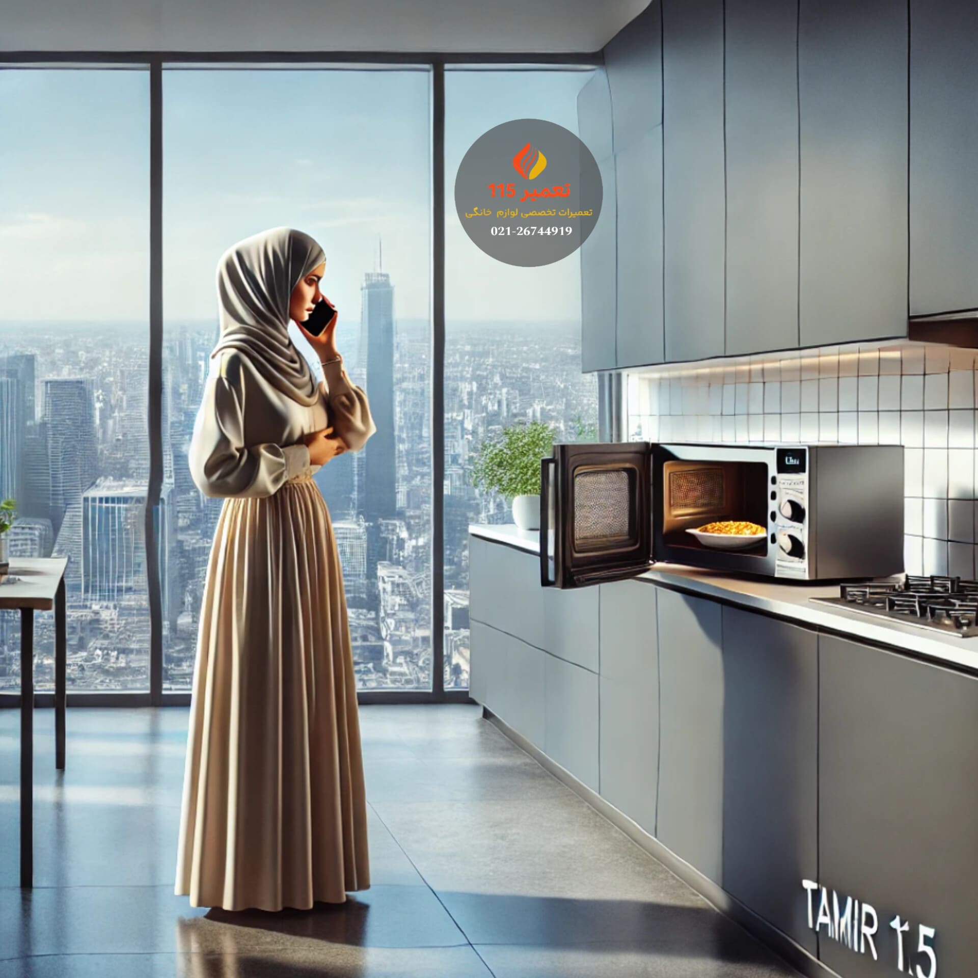 تعمیرات مایکروفر در تمام مناطق
