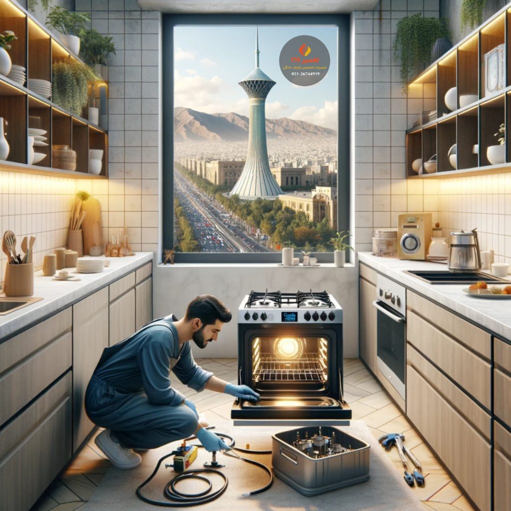 تعمیر اجاق گاز در پاسداران تهران