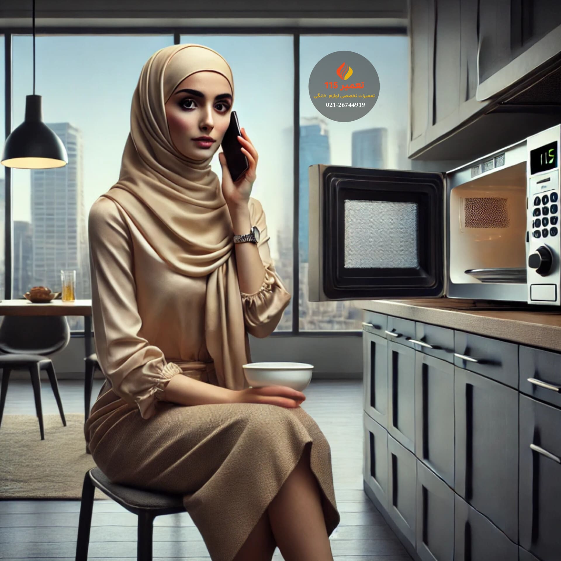 تعمیر 115 بهترین مرکز تعمیر مایکروفر