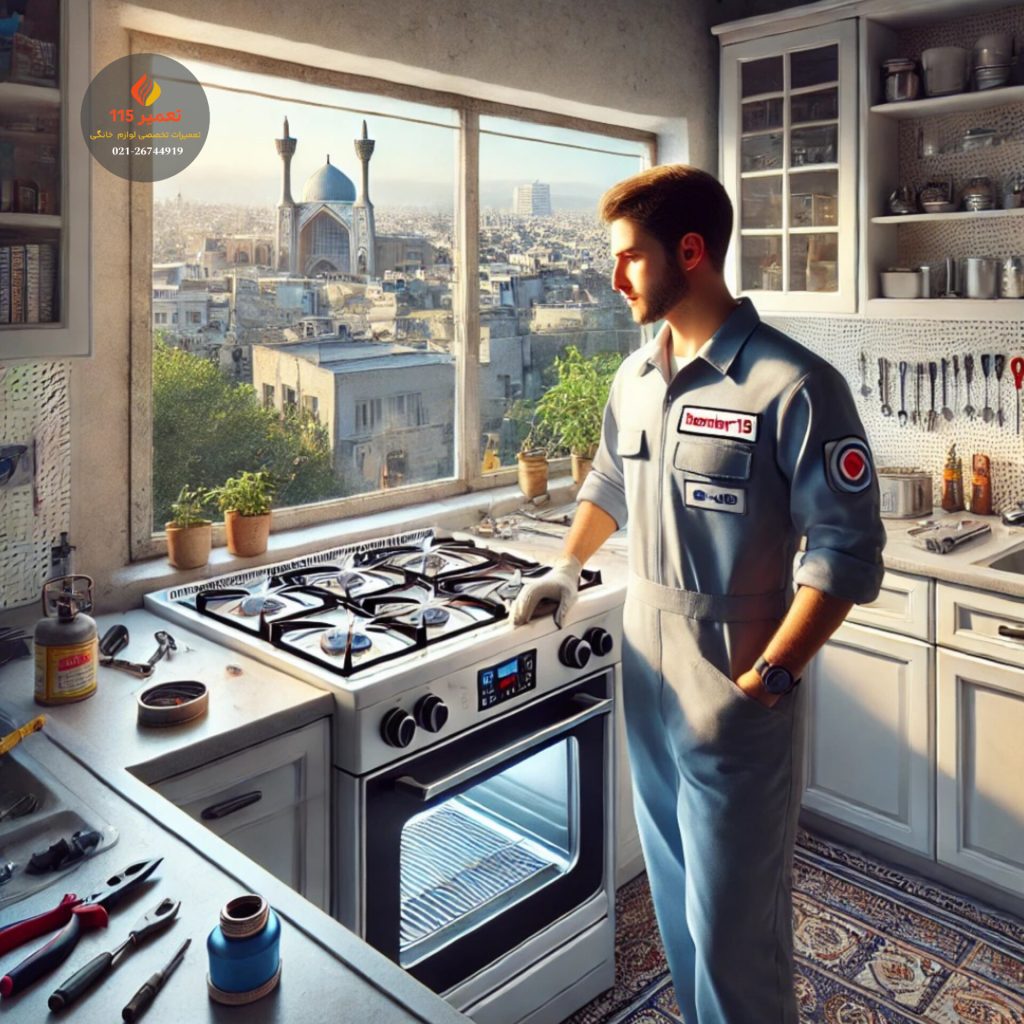 تعمیر اجاق گاز در جنت تهران