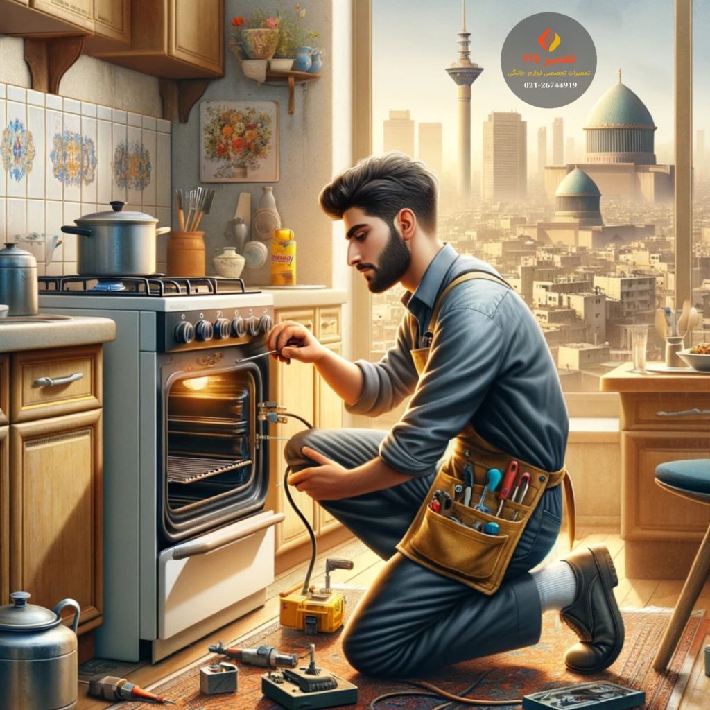 تعمیر اجاق گاز در یوسف کلاهدوز تهران