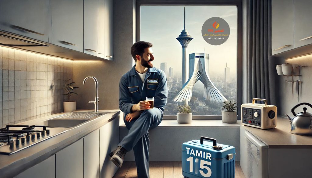 تعمیر اجاق گاز در همایون شهر تهران