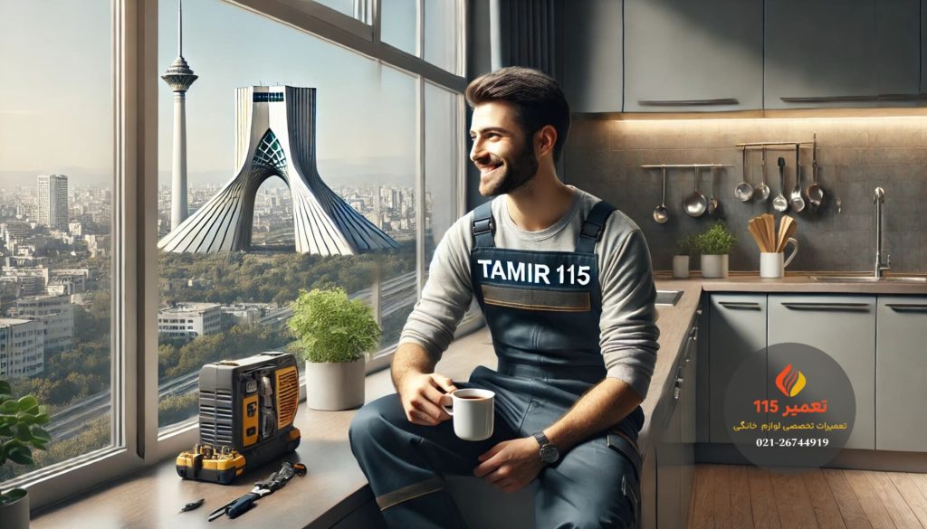 تعمیر اجاق گاز در خواجه نصیر تهران