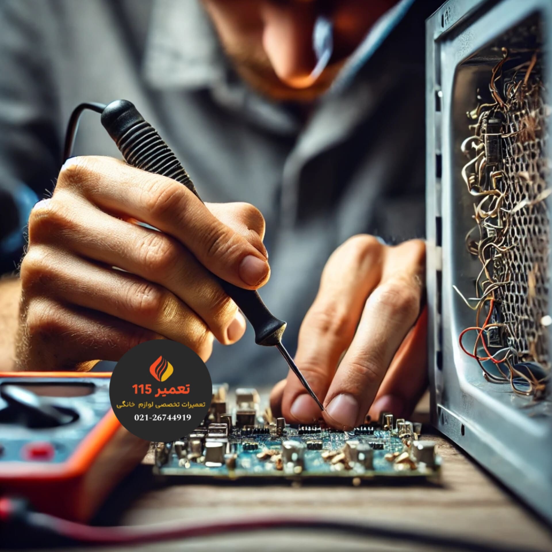 چرا ماکروفر روشن نمیشه؟ اینجا چند علت رایج رو می‌بینید