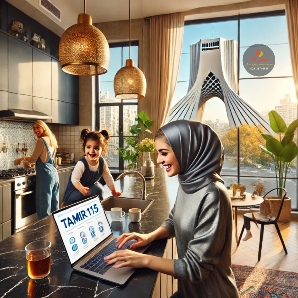 تعمیر اجاق گاز در نیروی هوایی تهران