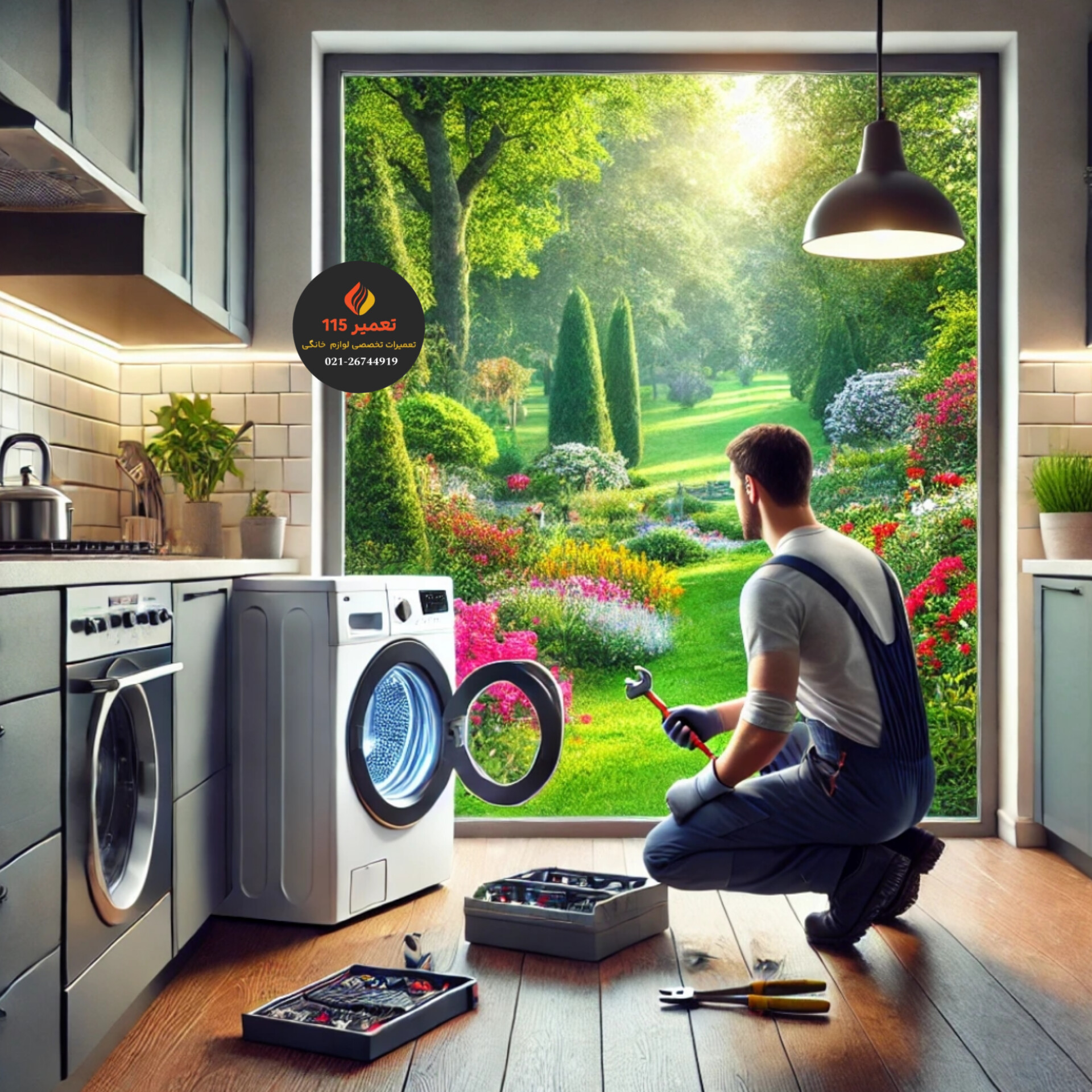چرا تعمیر 115 بهترین انتخاب برای تعمیر لباسشویی شماست