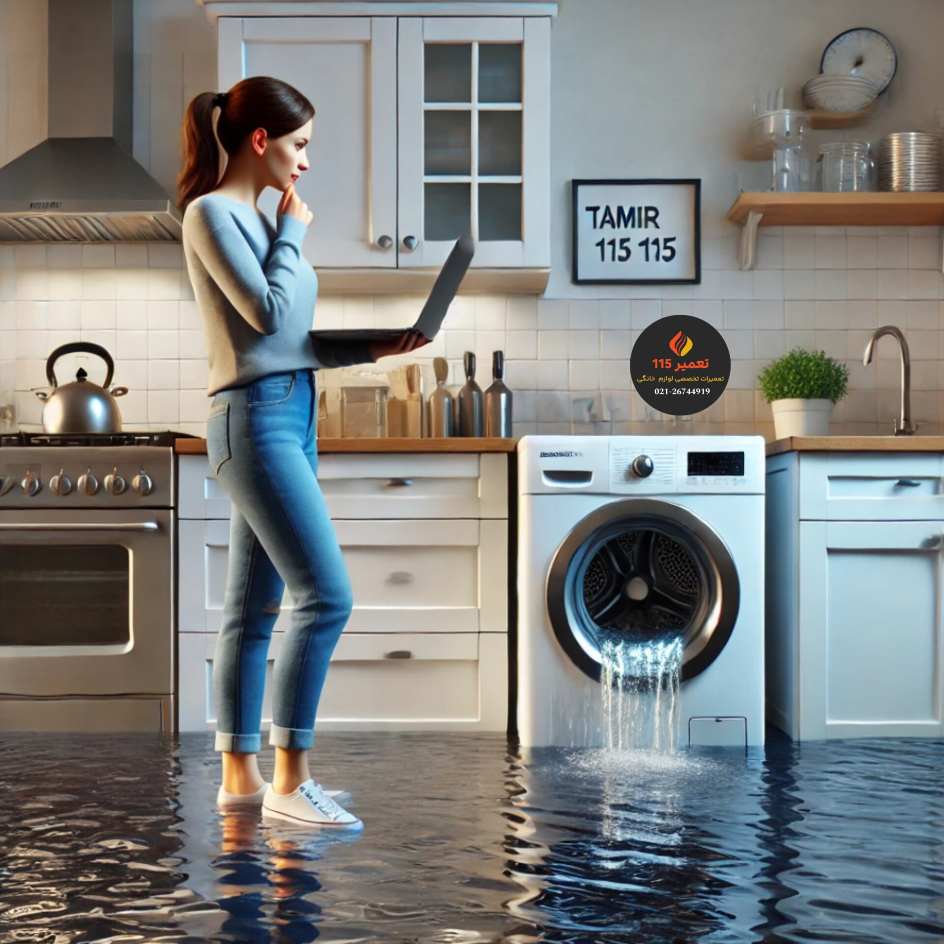دلایل خراب شدن لاستیک دور درب لباسشویی