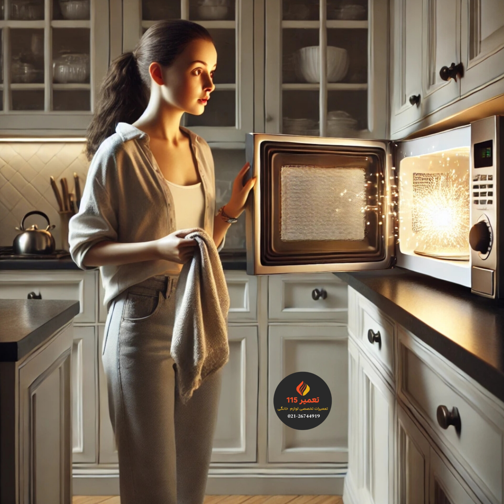 دلایل رایج جرقه زدن ماکروفر و سولاردام