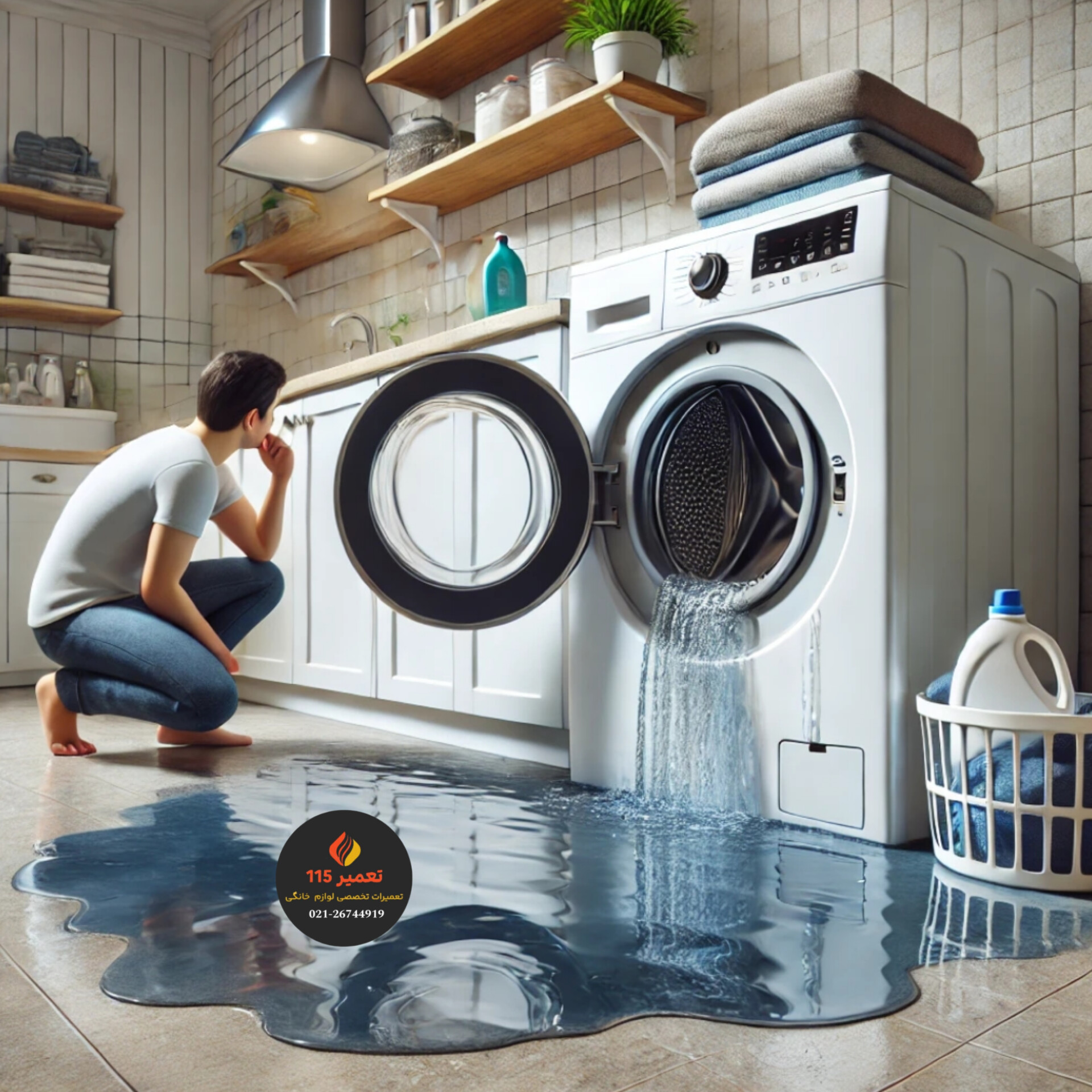 تفاوت مدل‌ ها در لاستیک درب لباسشویی