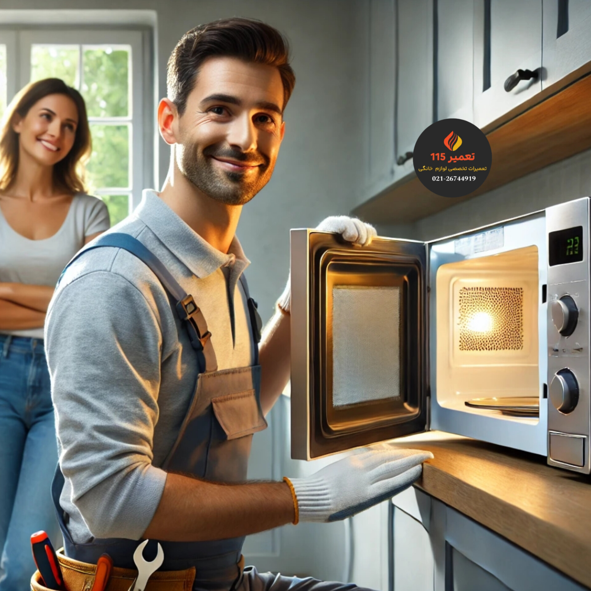 چک‌ لیست پیشگیری از جرقه در ماکروفر