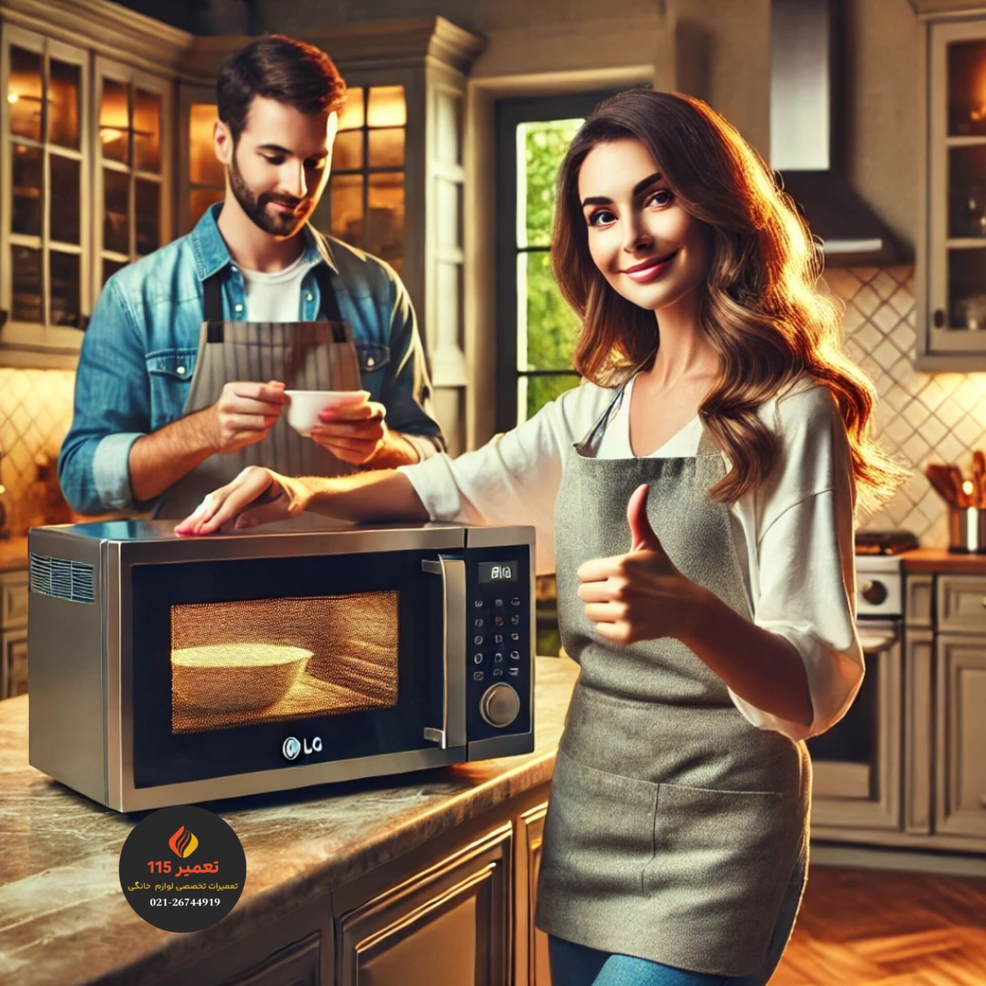 تعمیر 115 متخصص در تعمیرات ماکروفر