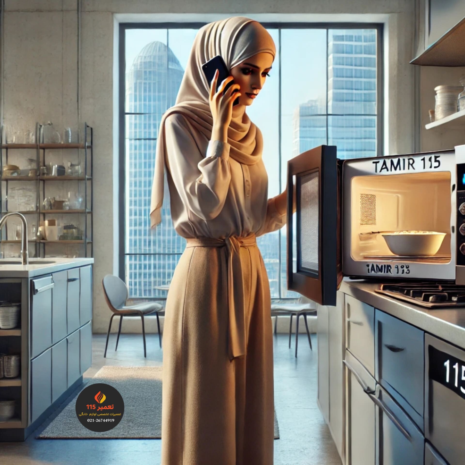 تعمیرات تخصصی ماکروفر بوش