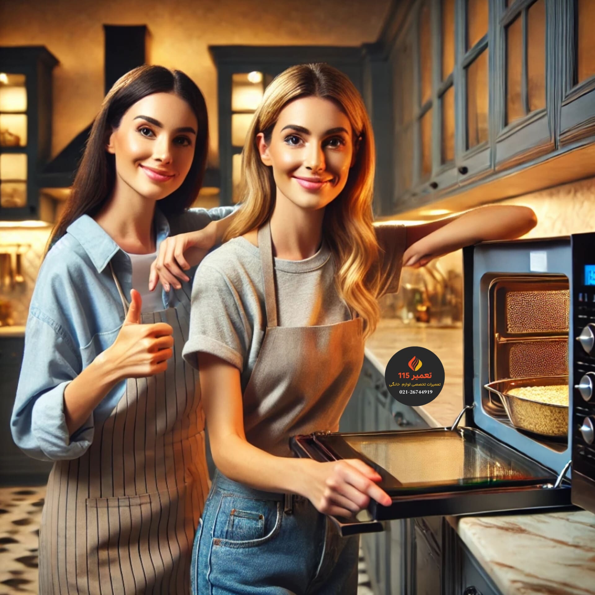 تعمیر 115 تعمیرات مایکروفر با کیفیت