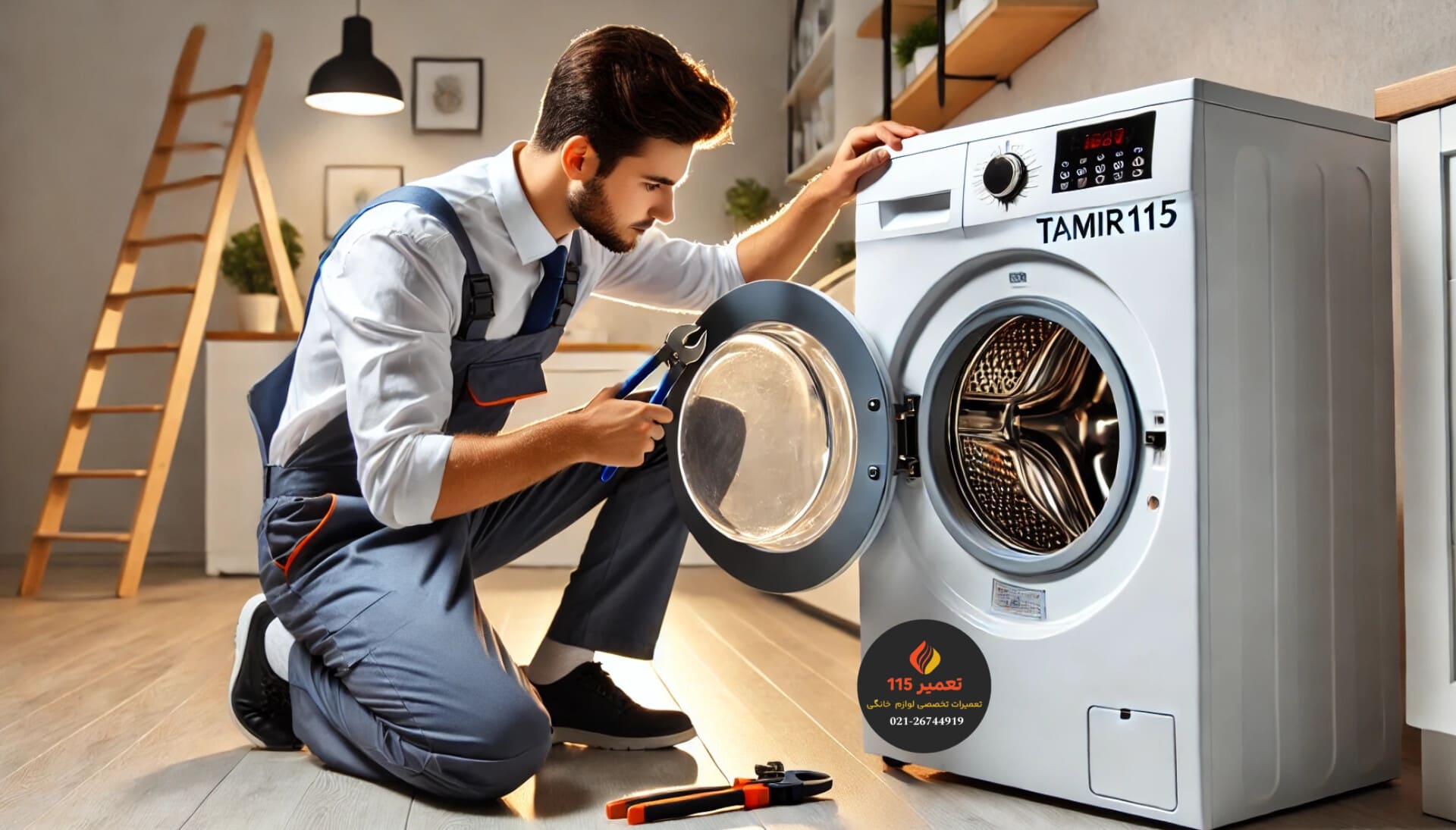 نمایش ارور یا کد خطا در لباسشویی اسنوا