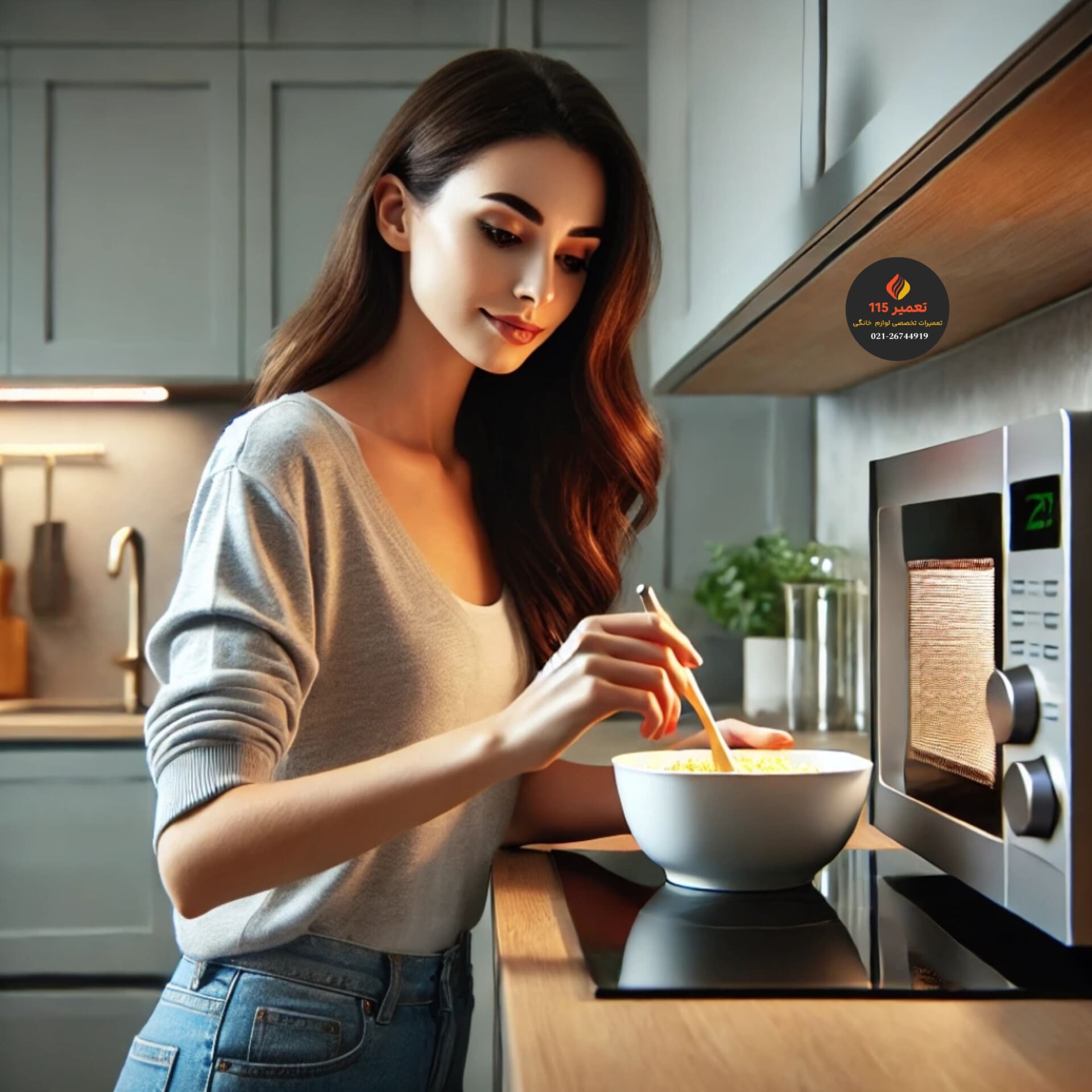 چطور مایکروفر را تمیز کنیم