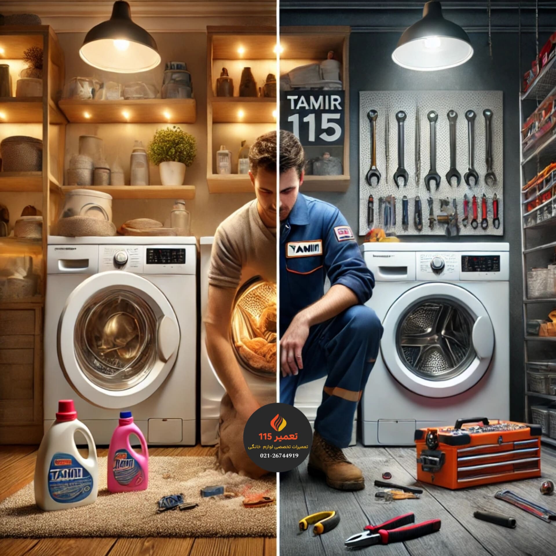 اشتباهات رایج در رفع علت ارور E18 ماشین لباسشویی بوش