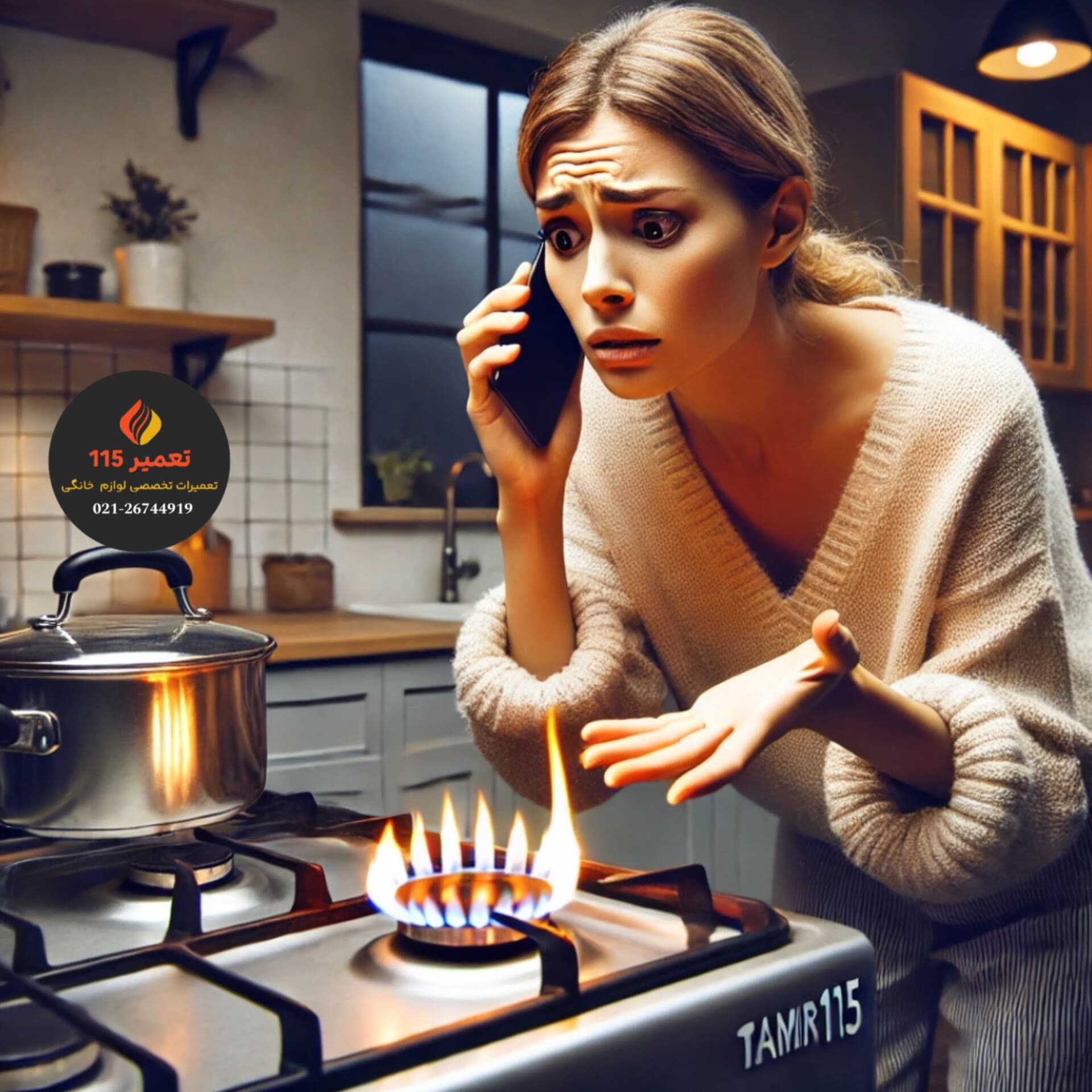 نکات مهم برای جلوگیری از بوی گاز در اجاق گاز