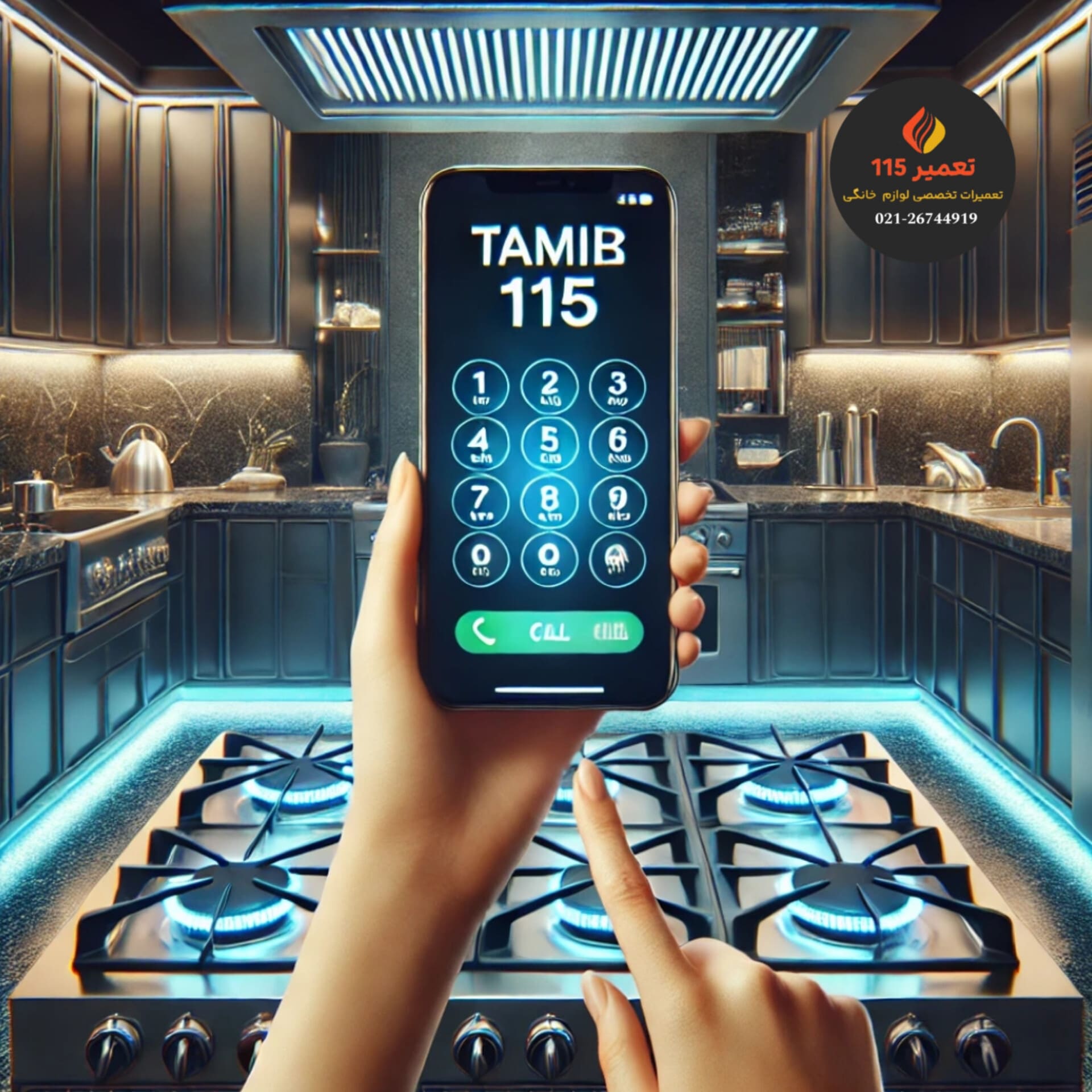 علائم شعله ضعیف در اجاق گاز