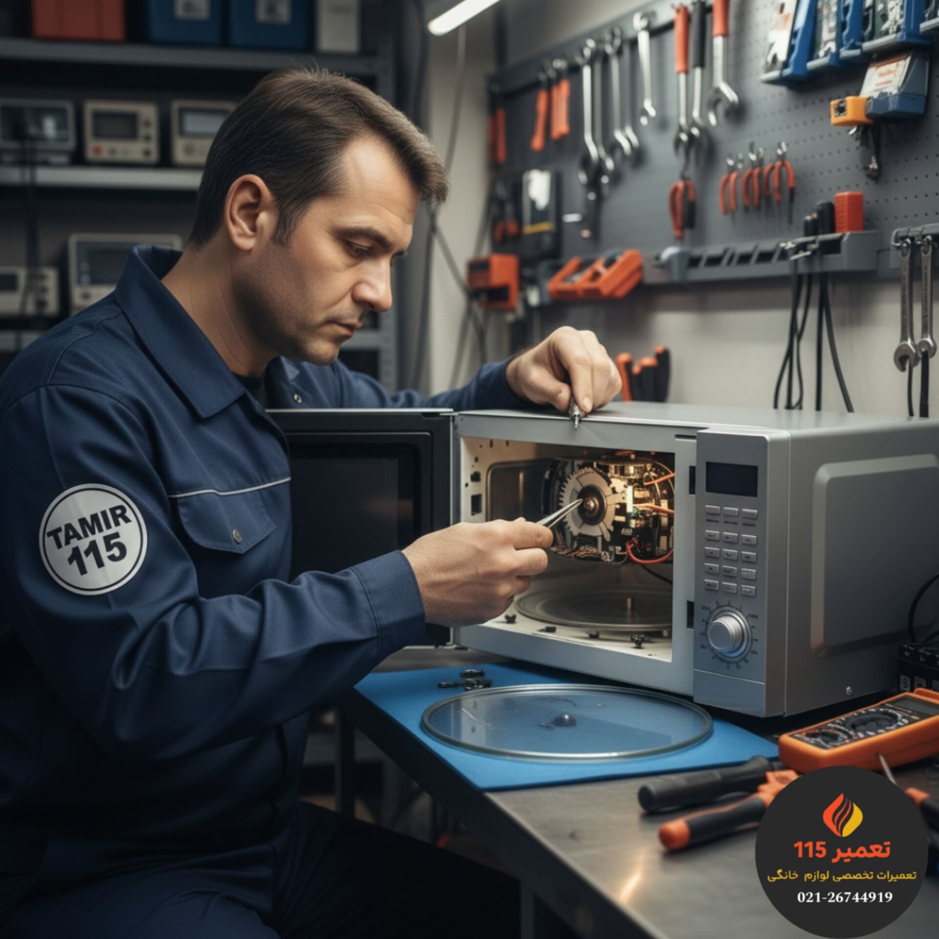 مشکلات رایج سینی مایکروفر